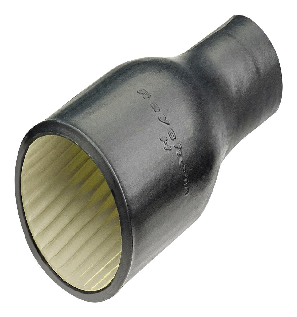 202S163-100C-0 HEAT-SHRINK BOOT, STRAIGHT, 10MM, BLACK RAYCHEM - TE CONNECTIVITY