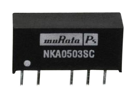 NKA0512SC DC-DC CONVERTER, 2 O/P, 1W MURATA POWER SOLUTIONS