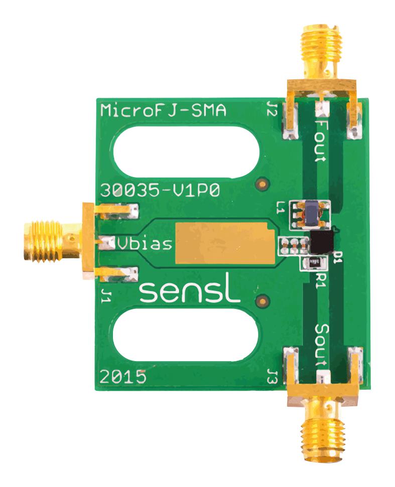 MICROFJ-SMA-30020-GEVB EVAL BRD, SILICON PHOTOMULTIPLIER SENSOR ONSEMI