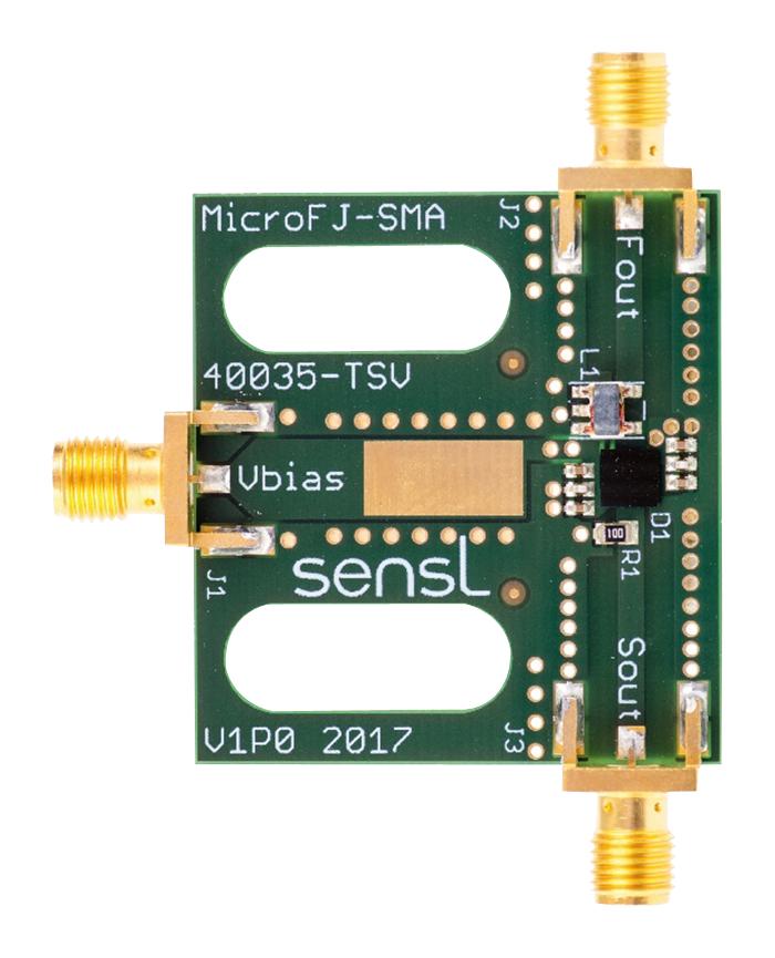 MICROFJ-SMA-40035-GEVB EVAL BRD, SILICON PHOTOMULTIPLIER SENSOR ONSEMI