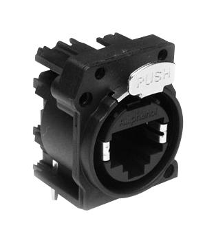 RJX8FA5HB RJ45 CONNECTOR, JACK, 8P8C, 1PORT, TH AMPHENOL SINE/TUCHEL