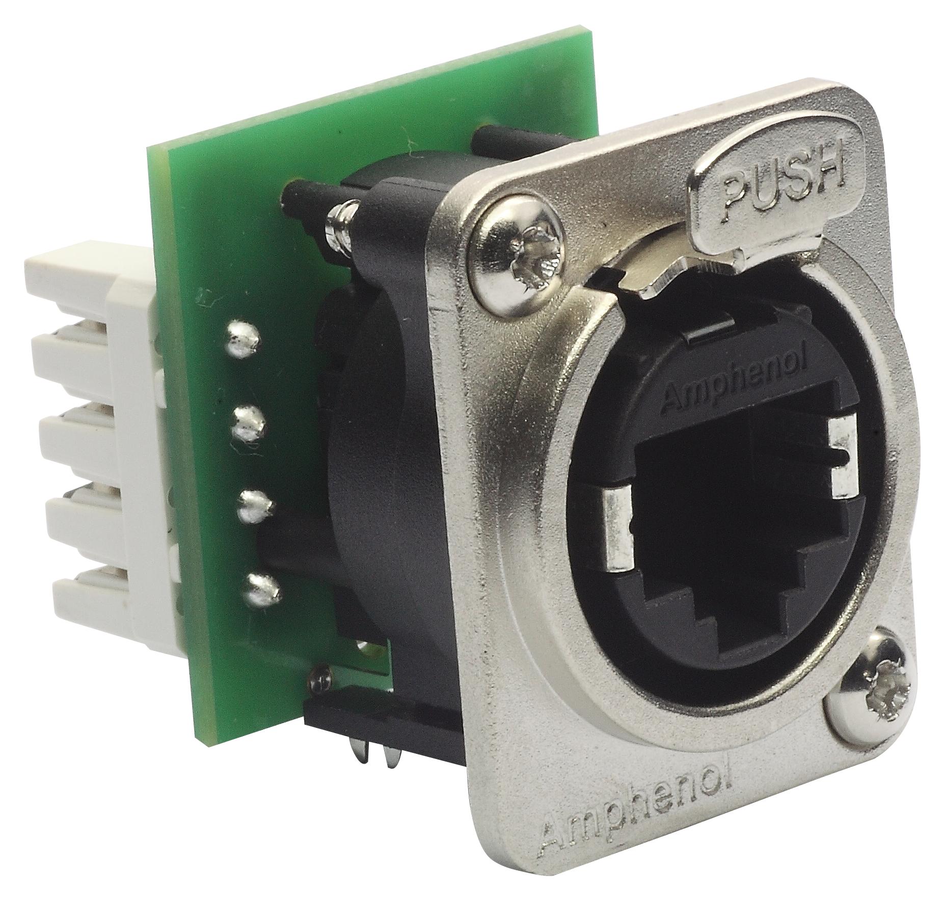 RJX8FD5I RJ45 CONNECTOR, JACK, 8P8C, 1PORT, IDC AMPHENOL SINE/TUCHEL