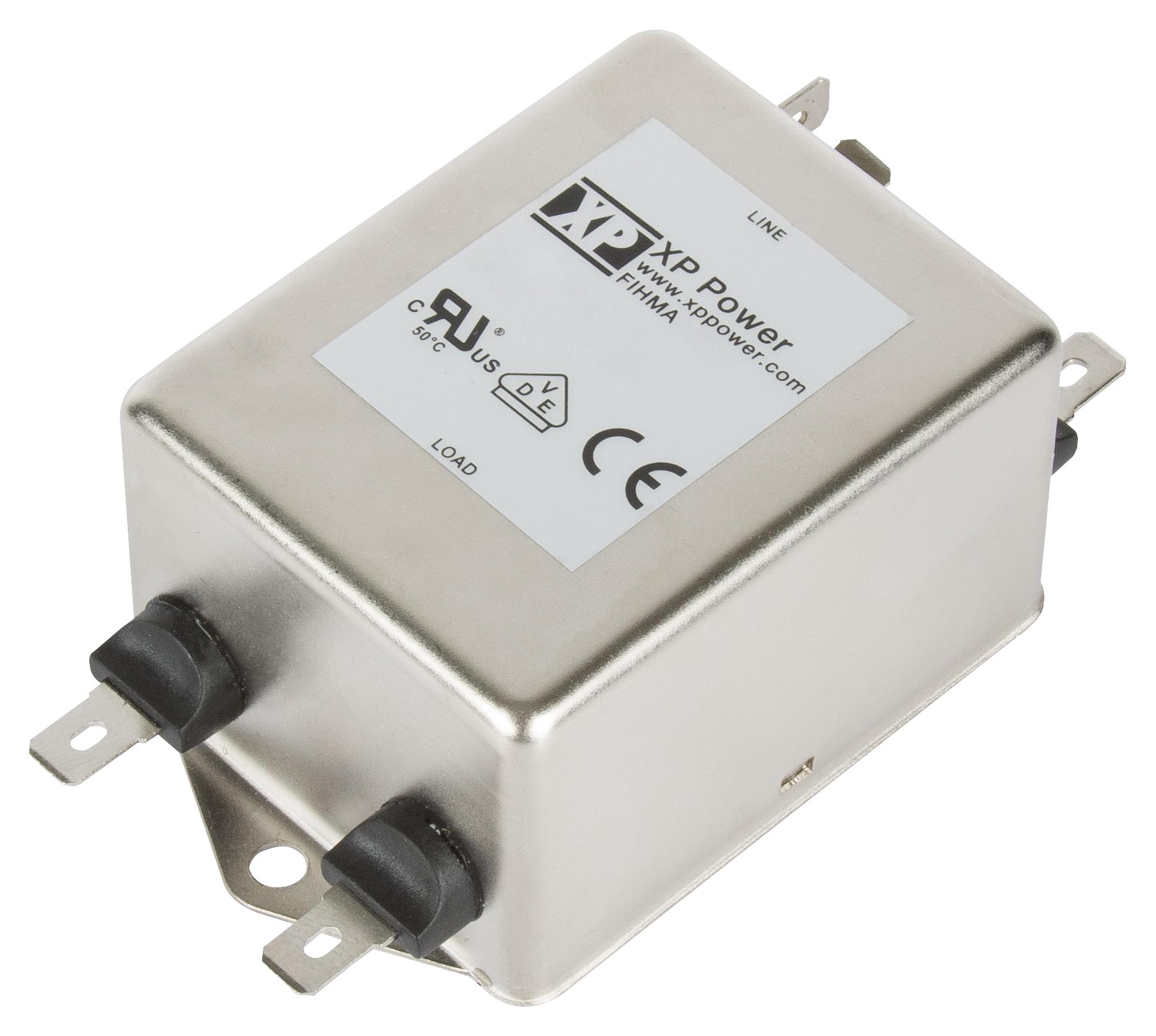 FIHMA06C1F POWER LINE FILTER, MEDICAL, 1.4MH, 6A/QC XP POWER