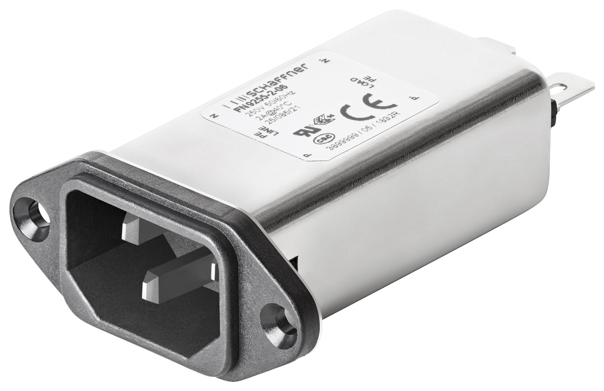 FN9255-10-06 POWER LINE FILTER, 200UH, 10A SCHAFFNER