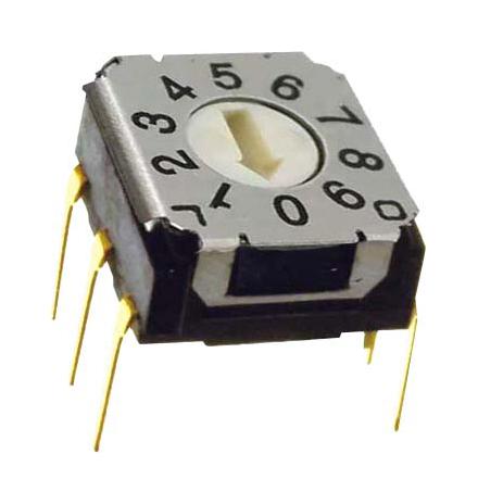 SH-7010MC ROTARY CODED SW, BCD, 10POS, 5VDC NIDEC COPAL ELECTRONICS