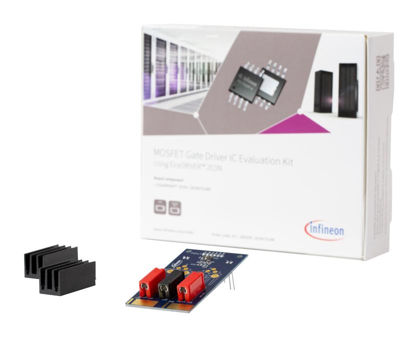 KITDRIVER2EDN7524RTOBO1 EVALUATION KIT, MOSFET GATE DRIVER INFINEON