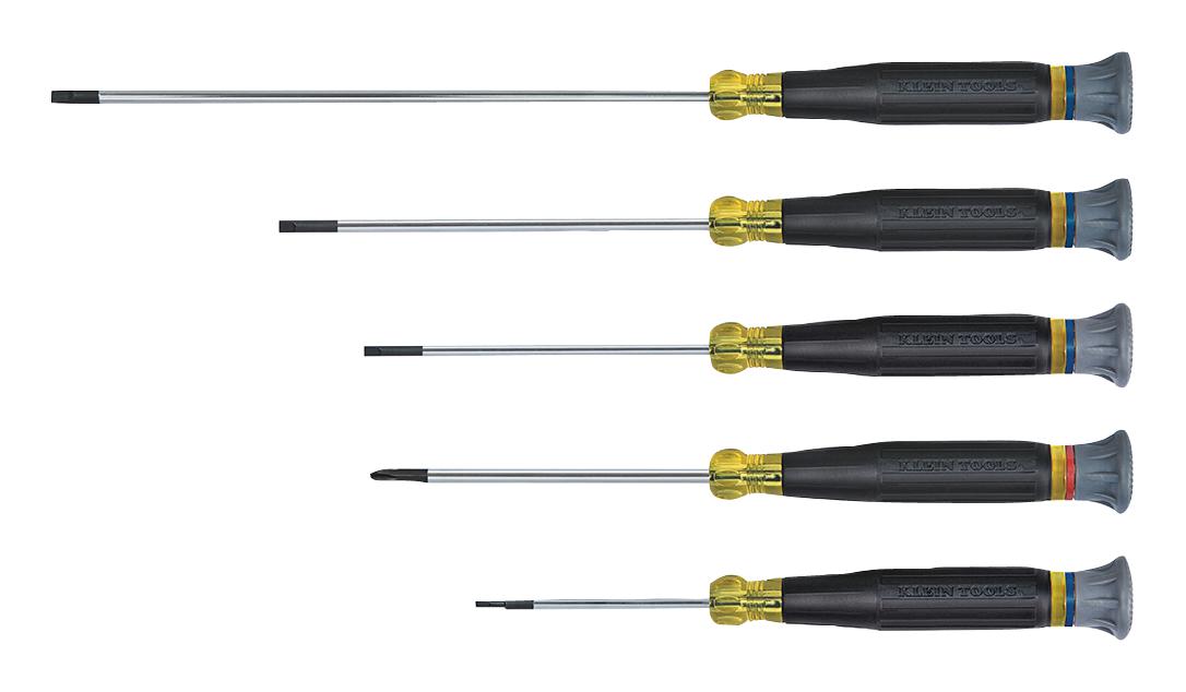 85614 ELECTRONICS SCREWDRIVER SET, 5 PC KLEIN TOOLS