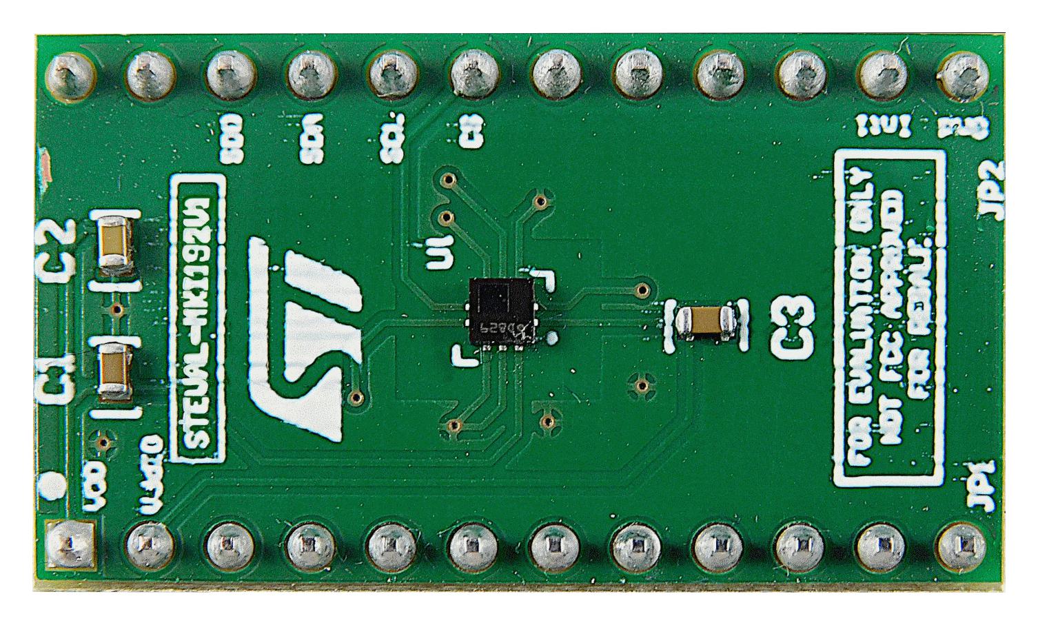 STEVAL-MKI192V1 ADAPTER BOARD, MEMS ADAPTER MOTHERBOARD STMICROELECTRONICS