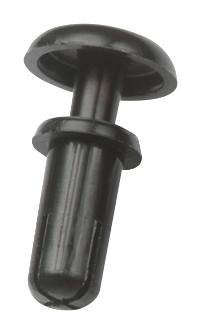 700975400 SNAP RIVET, 5MM, NYLON 6.6, BLACK WURTH ELEKTRONIK