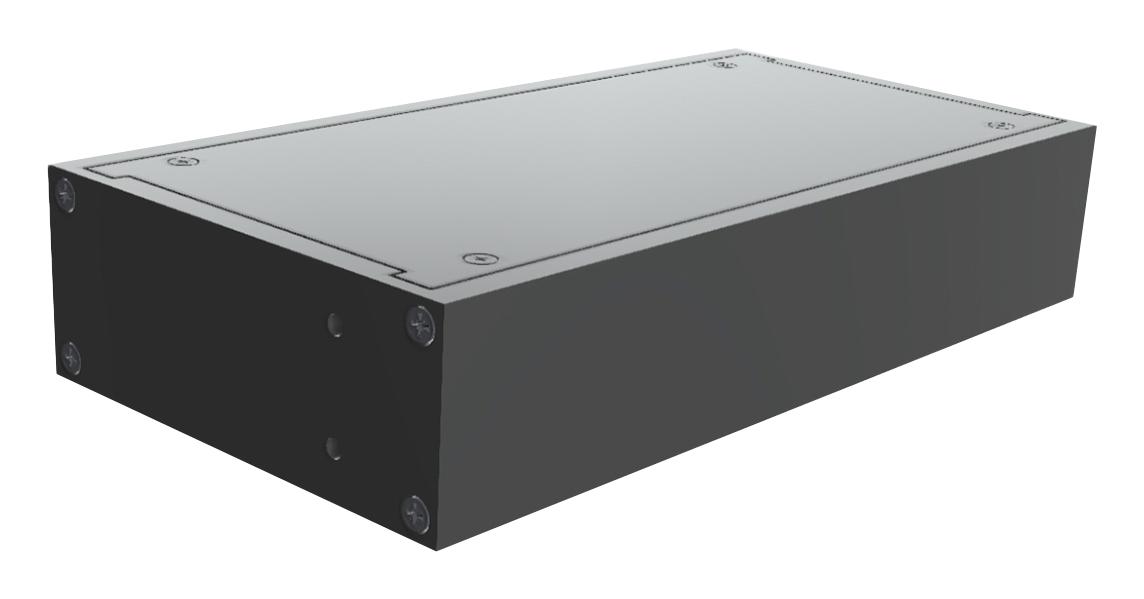 RM1U0804SBK RACK MOUNT CABINET, ALUM, BLACK HAMMOND