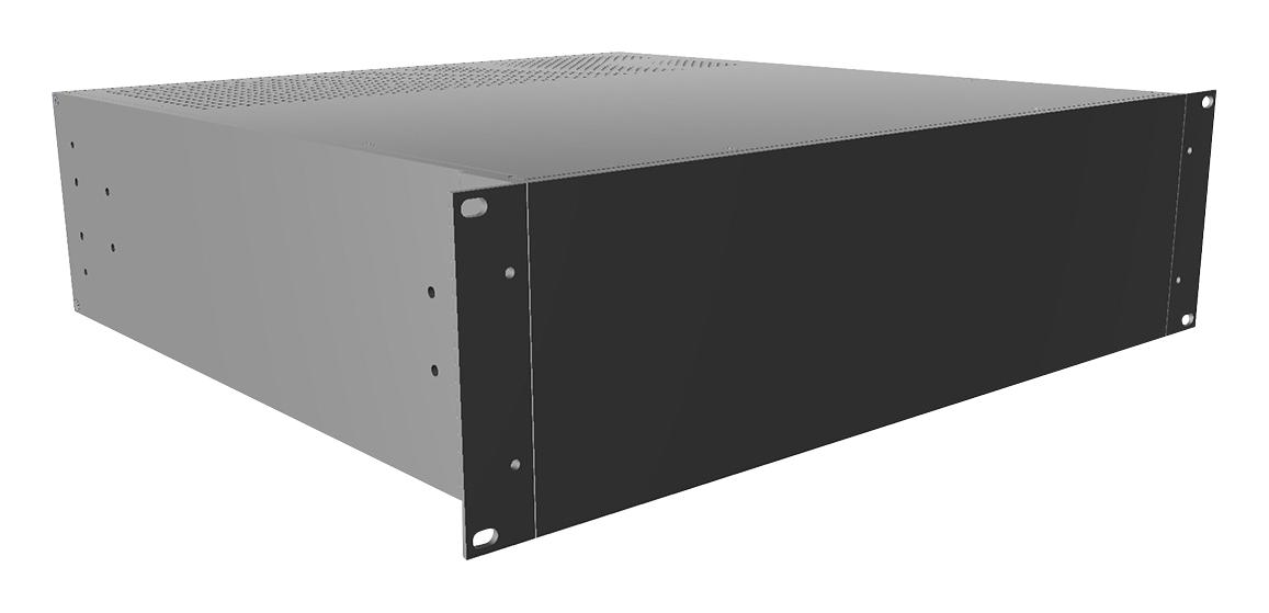 RM3U1918VBK RACK MOUNT CABINET, ALUM, BLACK HAMMOND