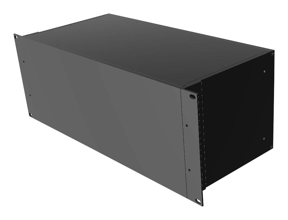 RM4U1908SBK RACK MOUNT CABINET, 4U, ALUM, BLACK HAMMOND