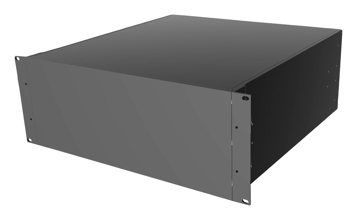 RM4U1918SBK RACK MOUNT CABINET, 4U, ALUM, BLACK HAMMOND