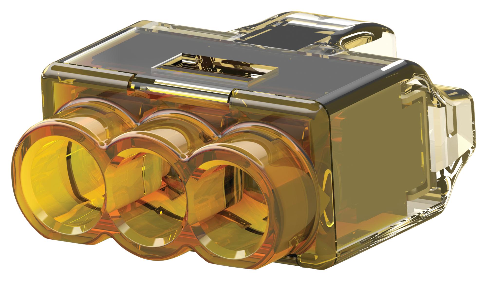 2324697-3 TERMINAL, CLOSED END SPLICE, 12AWG, ORG TE CONNECTIVITY