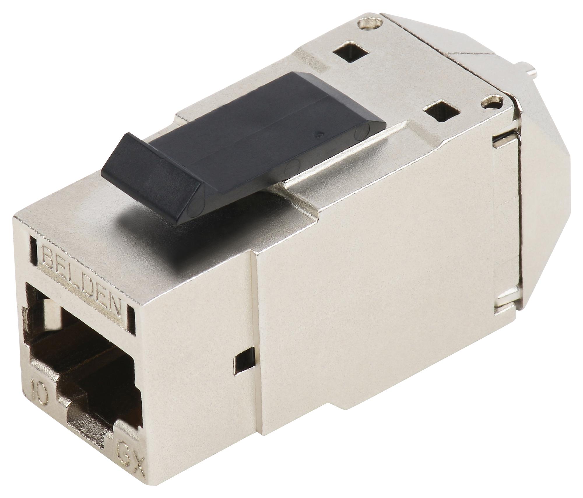 RVAMJKSME-S1 RJ45 CONNECTOR, JACK, 8P8C, 1PORT, CAT6A BELDEN