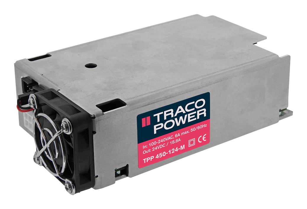 TPP 450-115-M POWER SUPPLY, AC-DC, 15V, 30A TRACO POWER