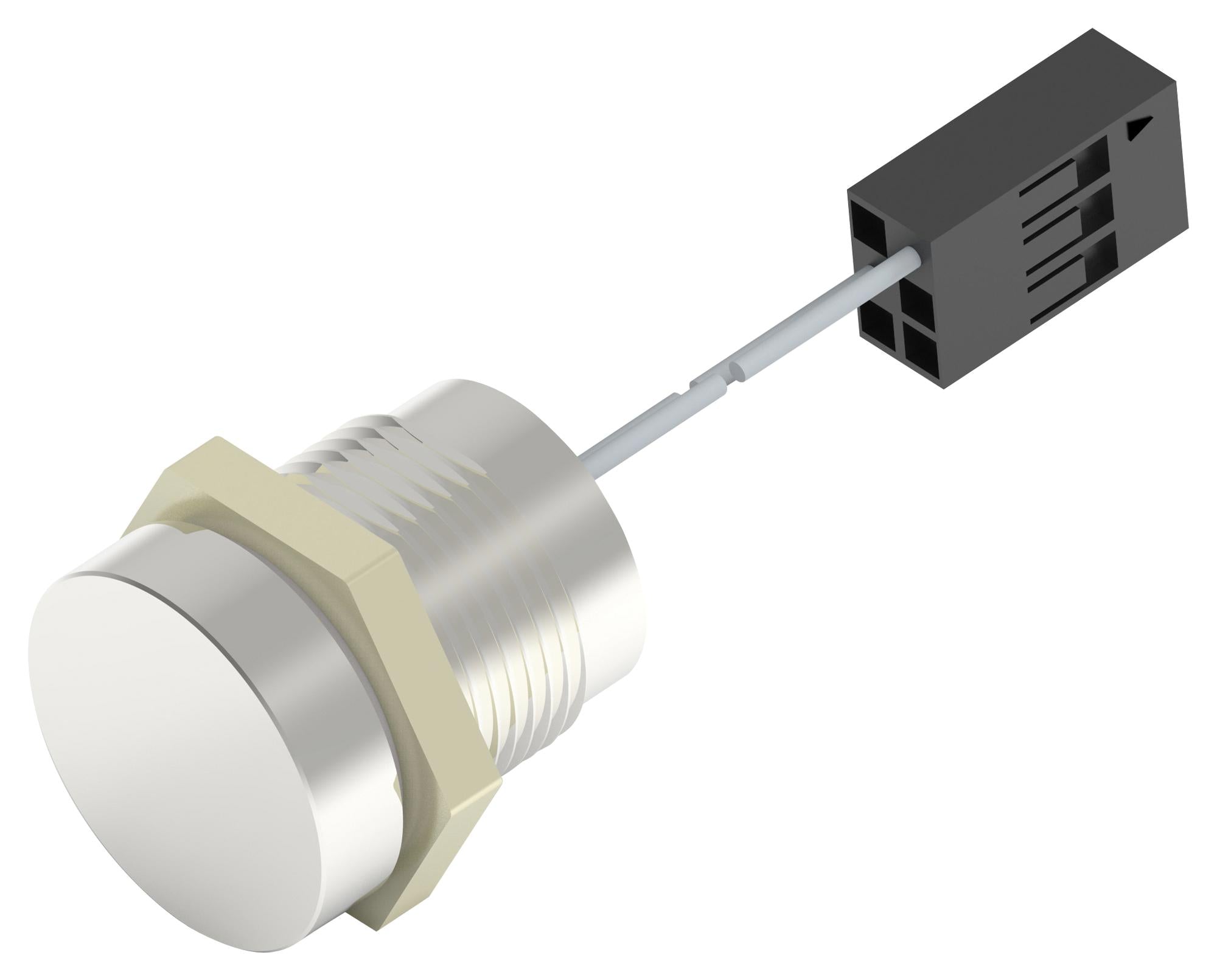 AVP16MS04H000T5B04 VANDAL RESISTANT SW, SPST, 1A, 24V, PANL ALCOSWITCH - TE CONNECTIVITY