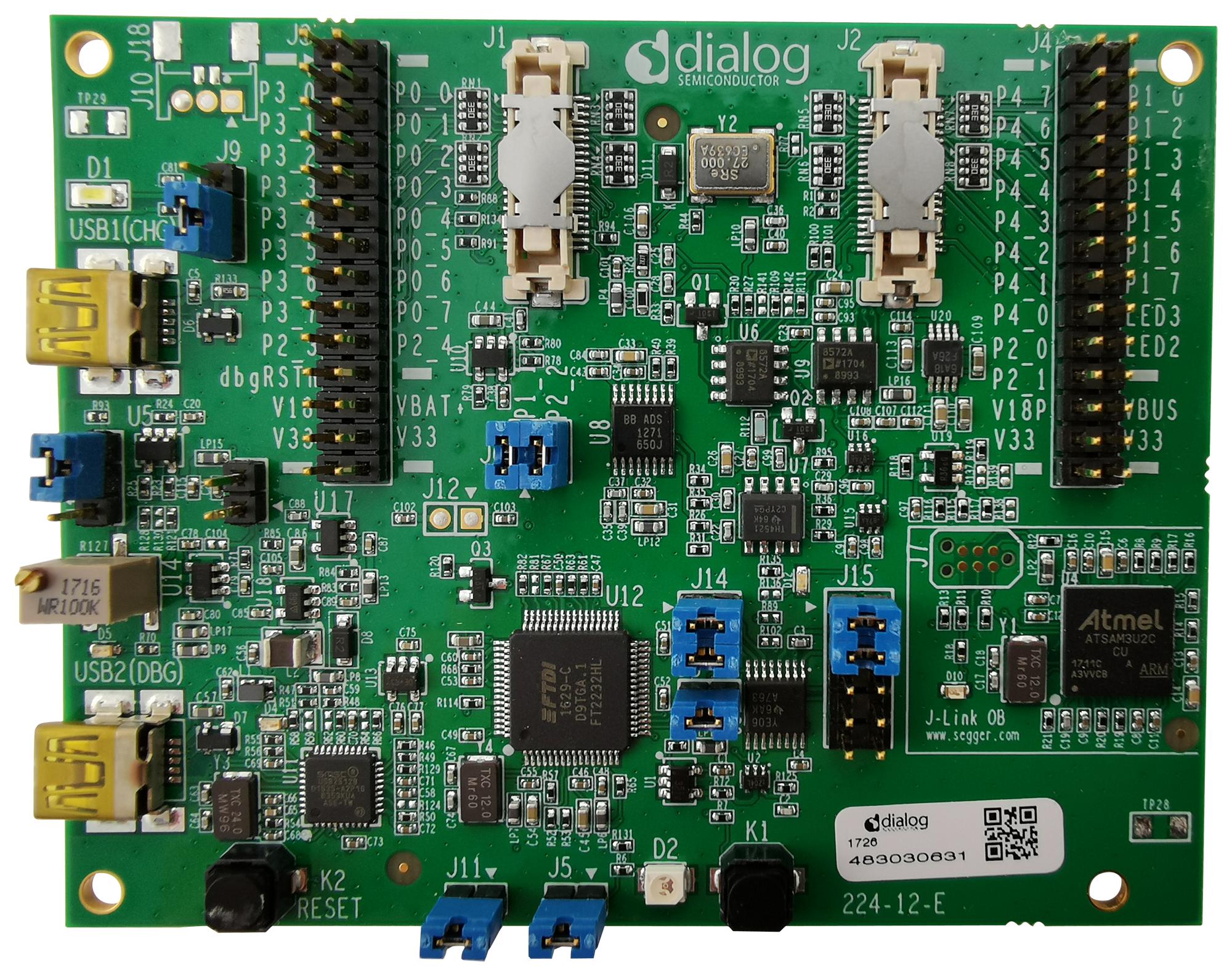 DA14683-00A9DEVKT-P DEV KIT, BLUETOOTH LOW ENERGY/SOC DIALOG SEMICONDUCTOR