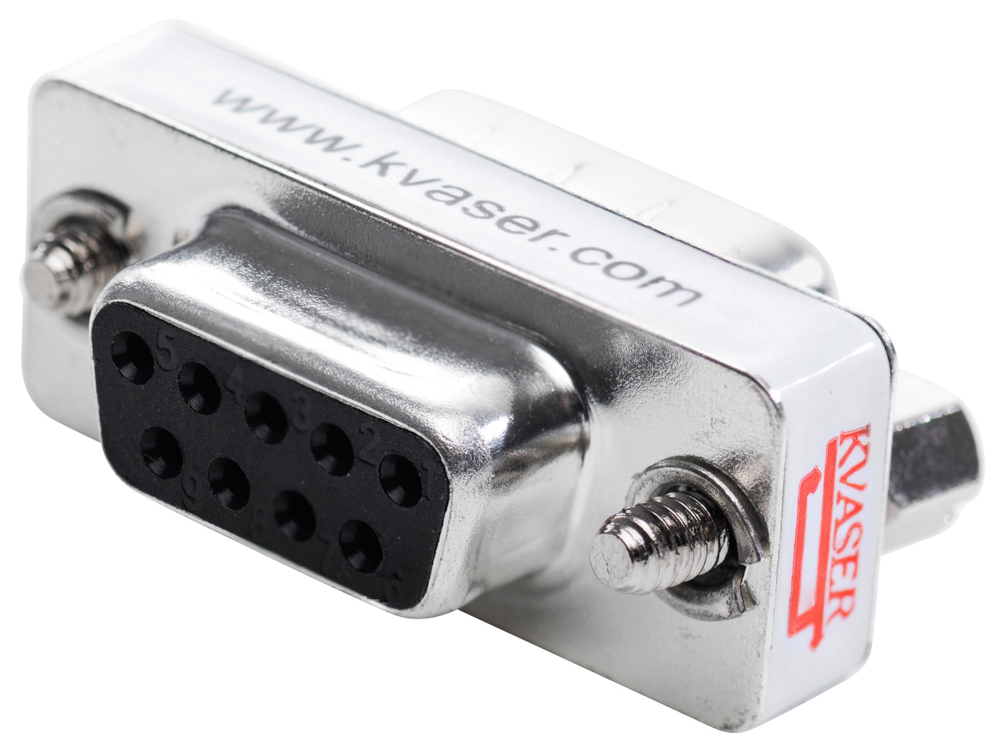 00801-4 INTERFACE, DB9 PLUG-RS-232 SERIAL KVASER