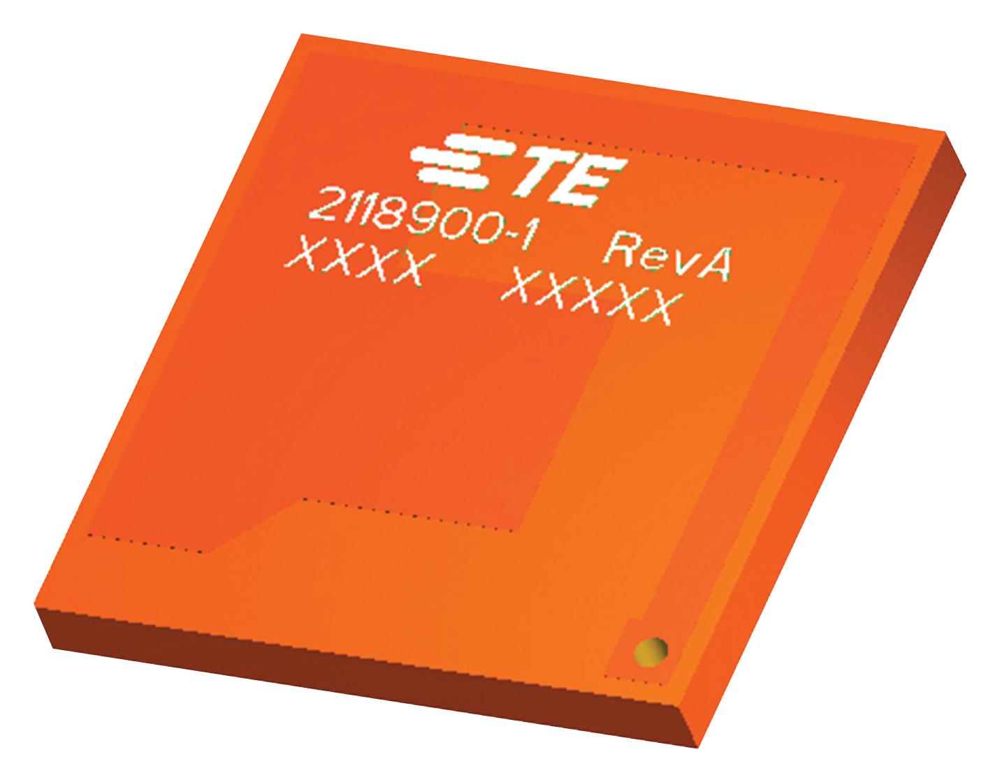 2118900-1 PCB ANTENNA, 1.56-1.602GHZ, 3.5DB TE CONNECTIVITY