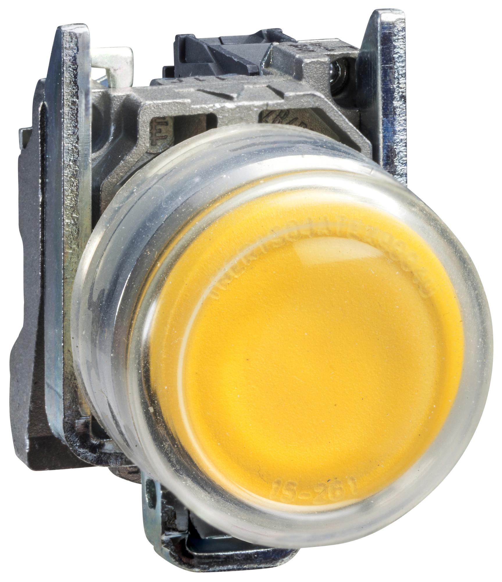 XB4BP583B5EX PB SWITCH, SPST-NO, 6A, 120VAC, PANEL SCHNEIDER ELECTRIC