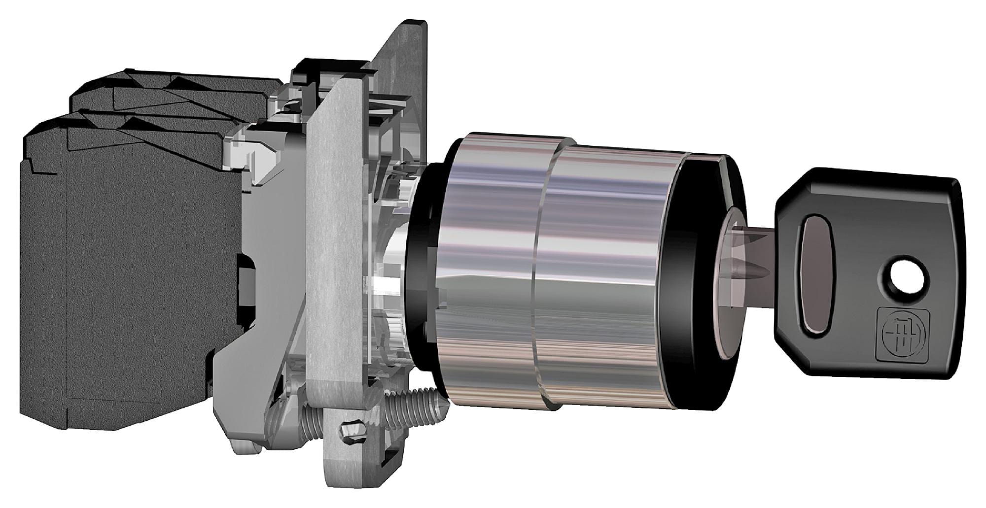 XB4BG03EX KEY OPERATED SWITCH, DPST, 6A, 120VAC SCHNEIDER ELECTRIC
