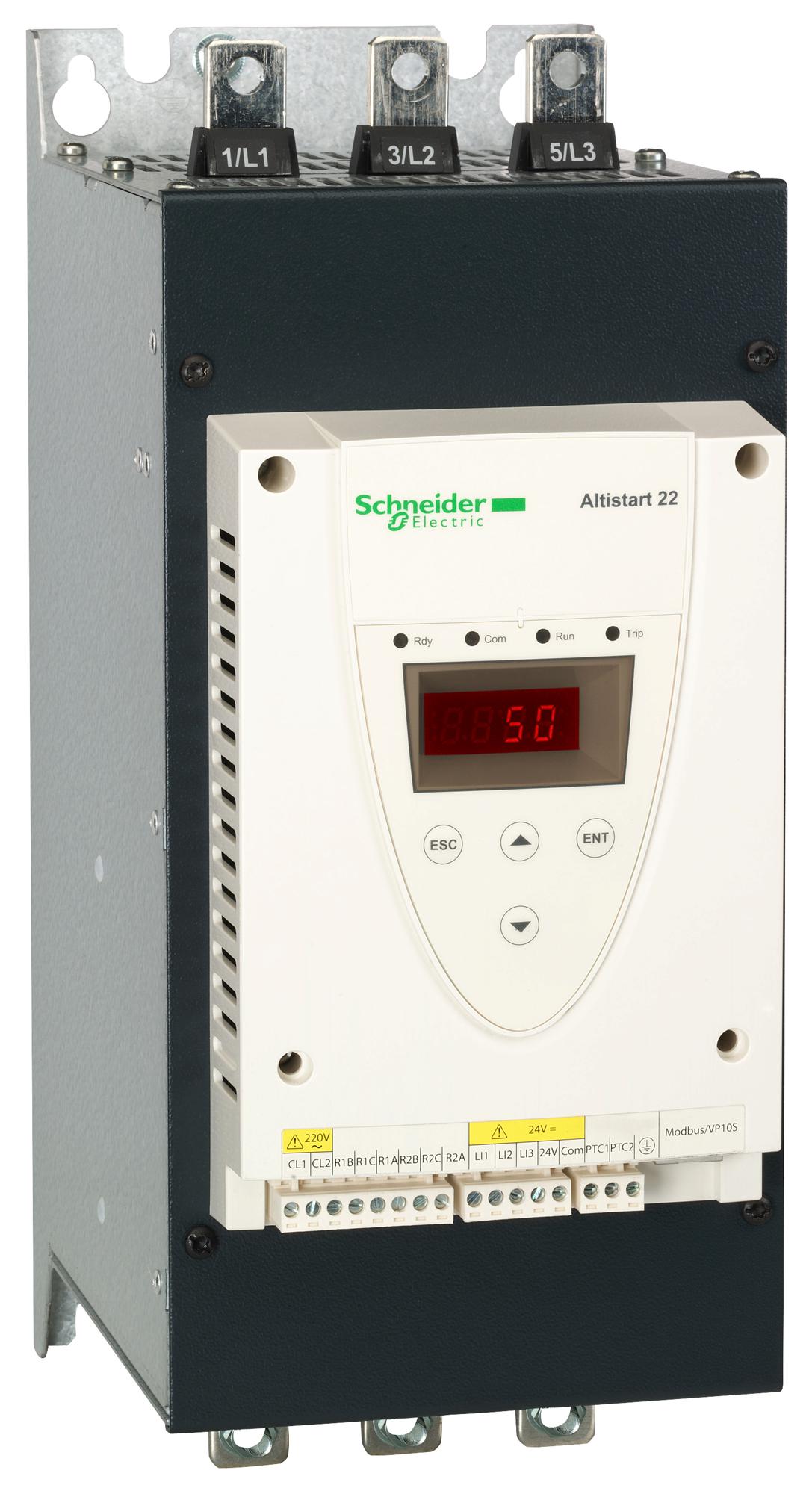 ATS22C11S6U MOTOR STARTER, 3-PH, 110A, 600V SCHNEIDER ELECTRIC