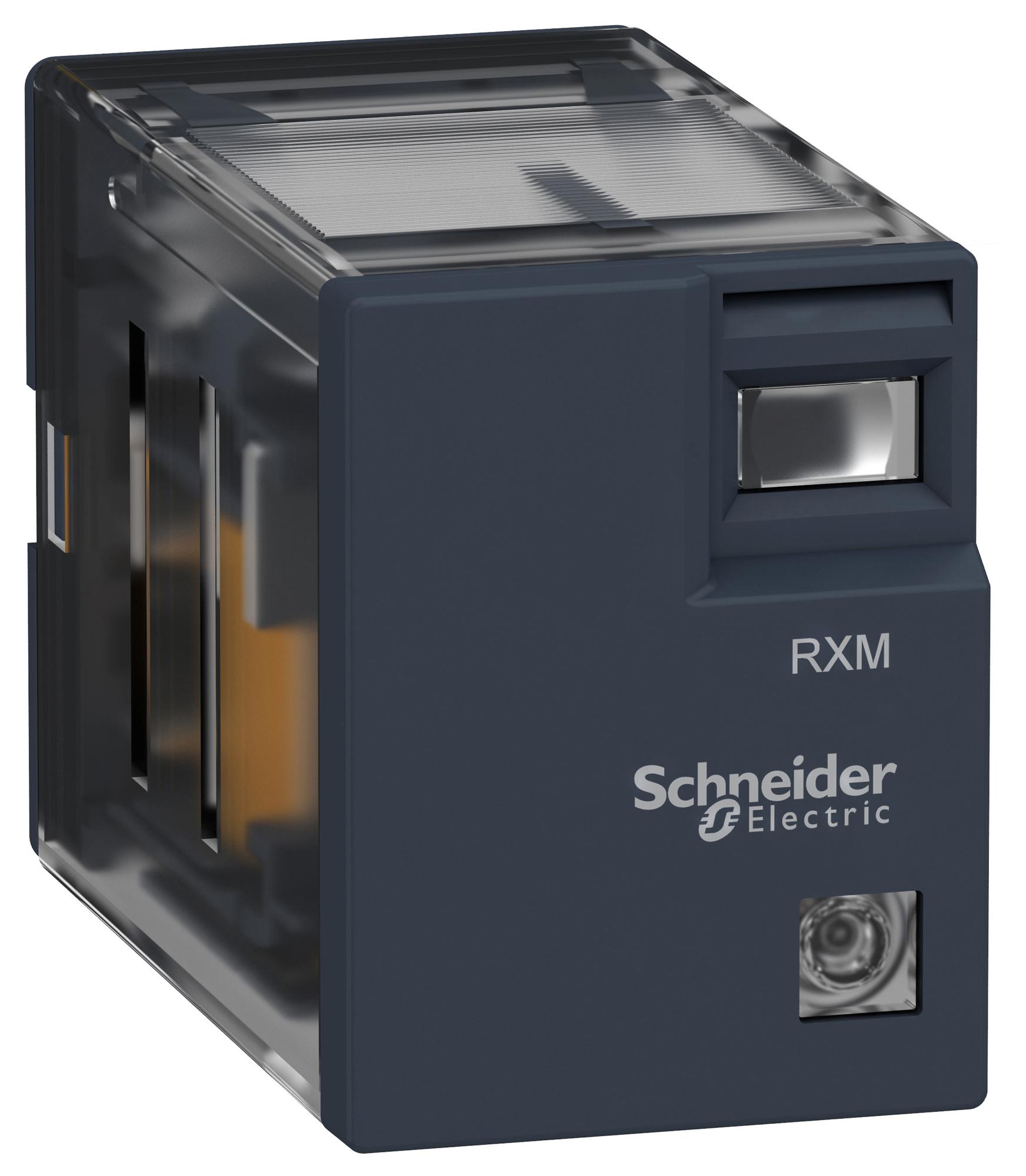 RXM4LB2P7 POWER RELAY, 4PDT, 3A, 250VAC SCHNEIDER ELECTRIC