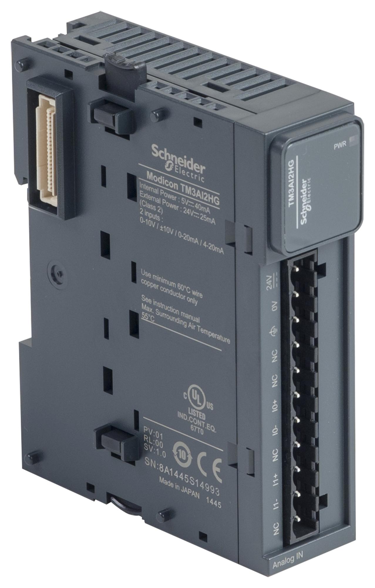 TM3AI2HG MODULE, 2 ANALOG INPUT SCHNEIDER ELECTRIC