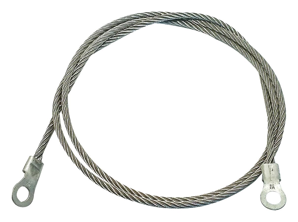 AI-000505-36. GROUND CORD, M6 LUG-M6 LUG, 914.4MM MUELLER ELECTRIC