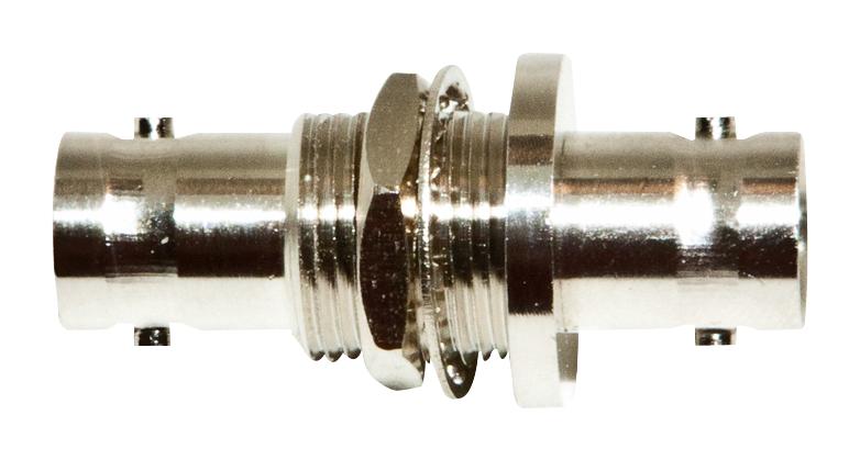 BU-P3846. RF ADAPTER, BNC JACK-BNC JACK, 50 OHM MUELLER ELECTRIC
