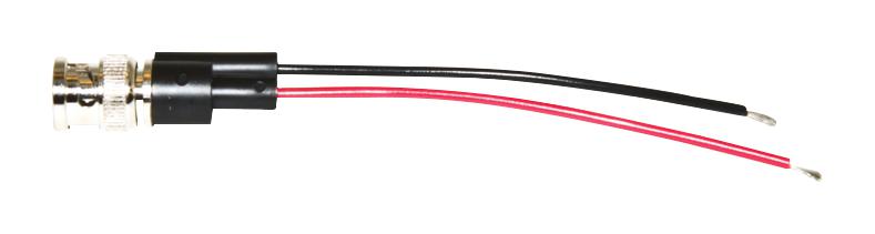 BU-P4970. TEST LEAD, BNC PLUG-FREE END, 178MM MUELLER ELECTRIC
