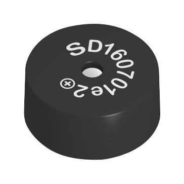 SD160709 ELECTROMAGNETIC BUZZER, 4.096KHZ, 9V, TH TDK