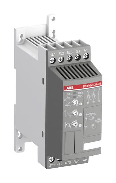 PSR6-600-11 - 6A SOFTSTARTER, 3-PH, 6.8A, 4KW, 208-600VAC ABB