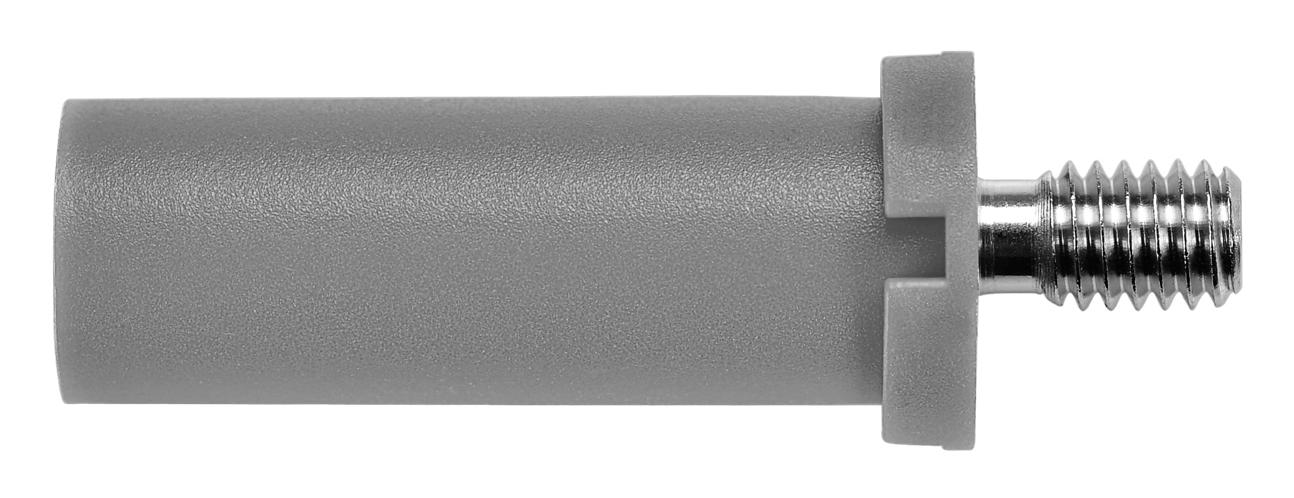 SFK 8465 NI / M4 / 7 / GR CONN, BANANA, PLUG, 32A, GREY SCHUTZINGER