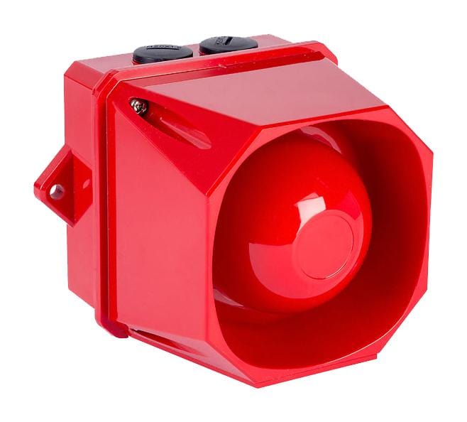 X10/CE/MNH/R1/115/230 VAC SOUNDER/BEACON, MINI RED 115/230 VAC FULLEON