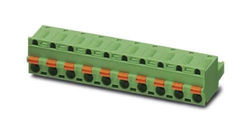 GFKC 2,5/ 4-ST-7,62 TERMINAL BLOCK, PLUGGABLE, 4POS, 12AWG PHOENIX CONTACT