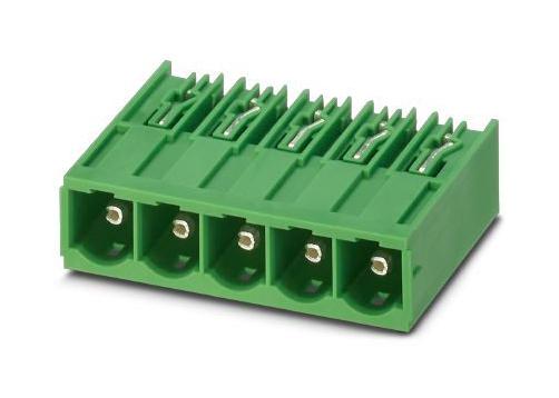 PC 6-16/ 5-G1-10,16 TERMINAL BLOCK, HEADER, R/A, 5WAY, TH PHOENIX CONTACT