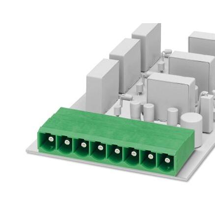 PC 6-16/ 4-G-10,16 TERMINAL BLOCK, HEADER, R/A, 4WAY, TH PHOENIX CONTACT