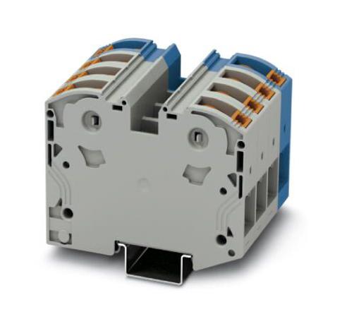 PTPOWER 35-3L/N DINRAIL TERMINAL BLOCK, 8WAY, 2AWG PHOENIX CONTACT