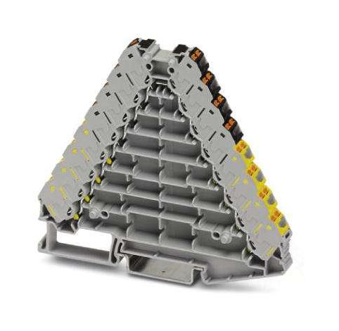 PTRV 8-FE /BKYE POTENTIAL DISTRIBUTOR, 32WAY, 14AWG, GRY PHOENIX CONTACT