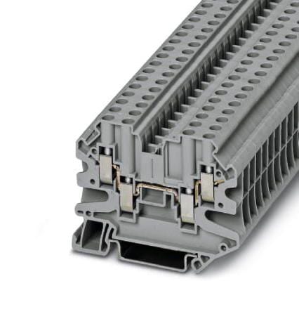 UT 4-QUATTRO HV DIN RAIL TB, UNIVERSAL, 5WAY, 10AWG PHOENIX CONTACT