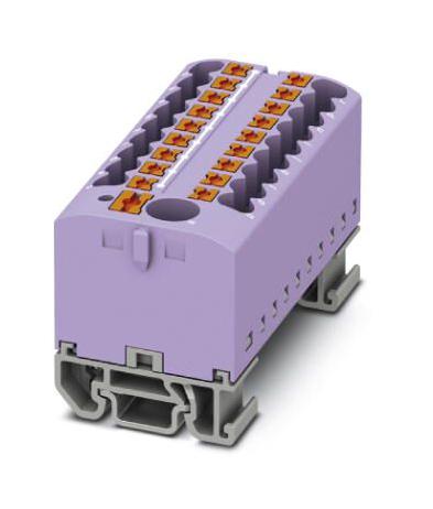 PTFIX 6/18X2,5-NS15A VT TB, POWER DISTRIBUTION, 19P, 12AWG, VT PHOENIX CONTACT