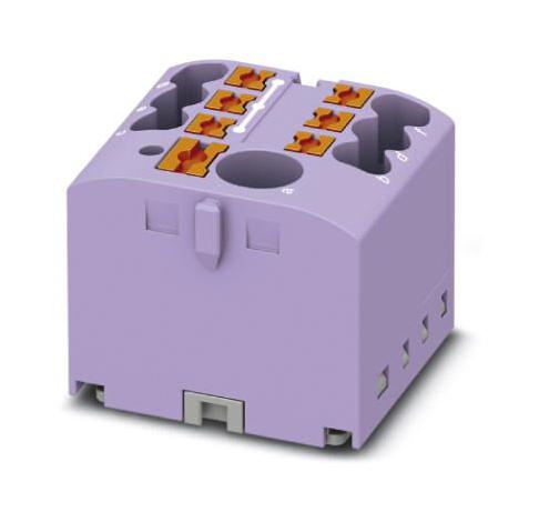 PTFIX 6/6X2,5 VT TB, POWER DISTRIBUTION, 7P, 12AWG, VT PHOENIX CONTACT