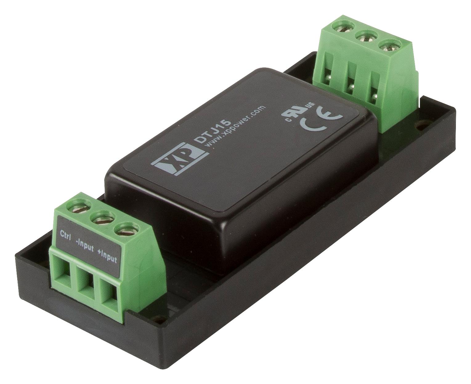 DTJ1524S15 DC-DC CONVERTER, 15V, 1A XP POWER