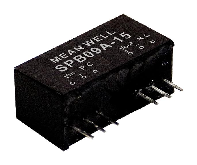 SPB09C-24 DC-DC CONVERTER, 24V, 0.375A MEAN WELL