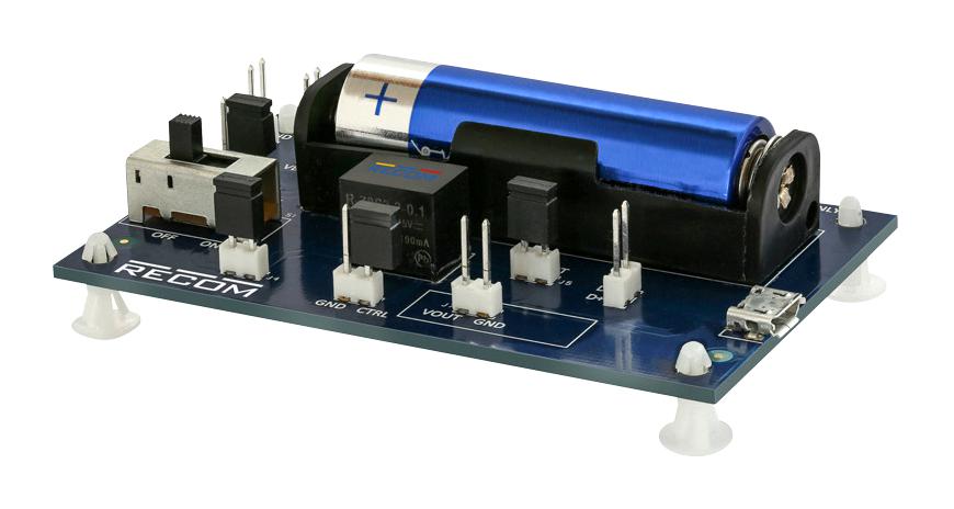 R-78S3.3-0.1-EVM-1 EVAL BOARD, DC / DC BOOST CONVERTER RECOM POWER