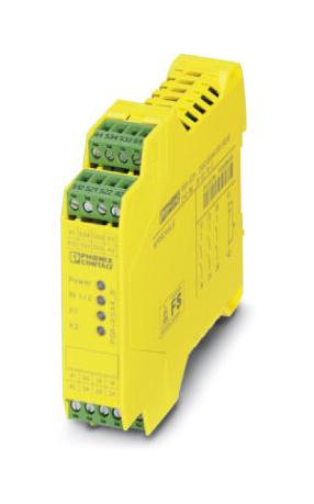 PSR-SPP- 24UC/ESA4/3X1/1X2/B SAFETY RELAY, 3PST-NO/SPST-NC, 24V, 6A PHOENIX CONTACT
