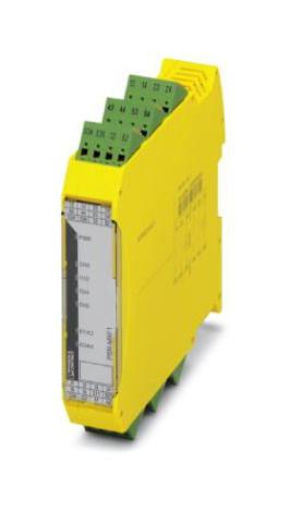 PSR-SPP-24DC/MXF1/4X1/2X2/B SAFETY RLY, 4PST-NO, 24VDC, 6A, DIN RAIL PHOENIX CONTACT