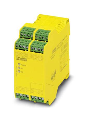 PSR-SPP-24UC/ESAM4/8X1/1X2 SAFETY RELAY, 8PST-NO, SPST-NC, 24V, 6A PHOENIX CONTACT